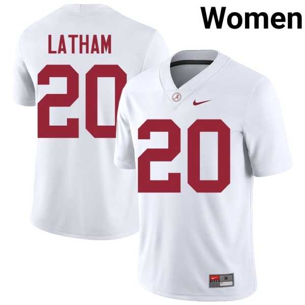 Women20202520Jah-Marien20Latham20alabama20football20jersey20white.jpg