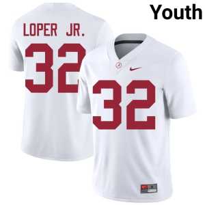 Youth College Football Jay Loper Jr. Alabama #32 White Player Jerseys 220812-874 - Image 1