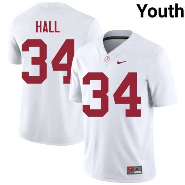 Youth20202620Zay20Hall20alabama20football20jersey20white.jpg